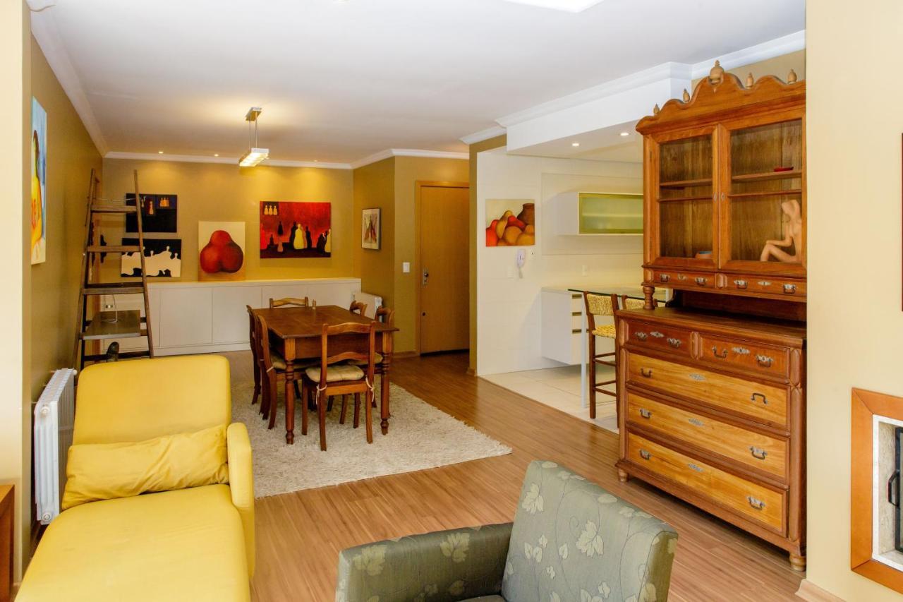 Apartamento Super Agradavel No Centro De Gramado Exterior foto